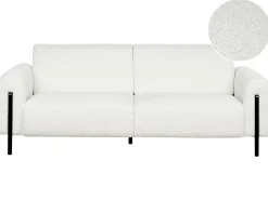 Divano 3 posti ASKIM Bouclé Bianco