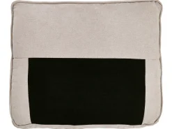 Divano 3 posti AVESTA Tessuto Beige con ottomana