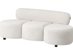 Divano 3 posti BLAVAND Bouclé Bianco sporco