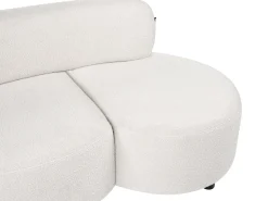 Divano 3 posti BLAVAND Bouclé Bianco sporco