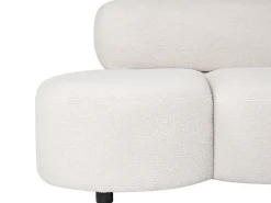 Divano 3 posti BLAVAND Bouclé Bianco sporco