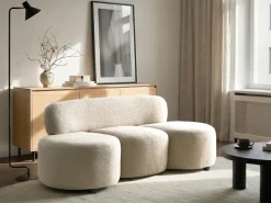 Divano 3 posti BLAVAND Bouclé Beige