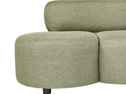 Divano 3 posti BLAVAND Tessuto Verde oliva