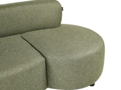 Divano 3 posti BLAVAND Tessuto Verde oliva