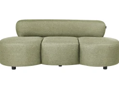 Divano 3 posti BLAVAND Tessuto Verde oliva