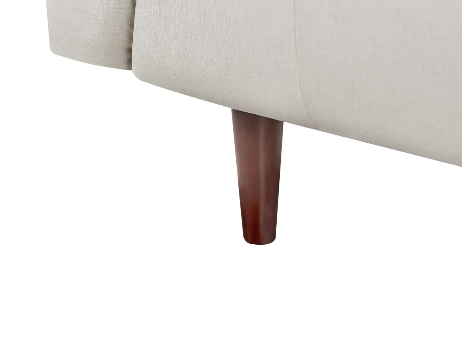 Divano 3 posti BYSKE Tessuto Beige chiaro