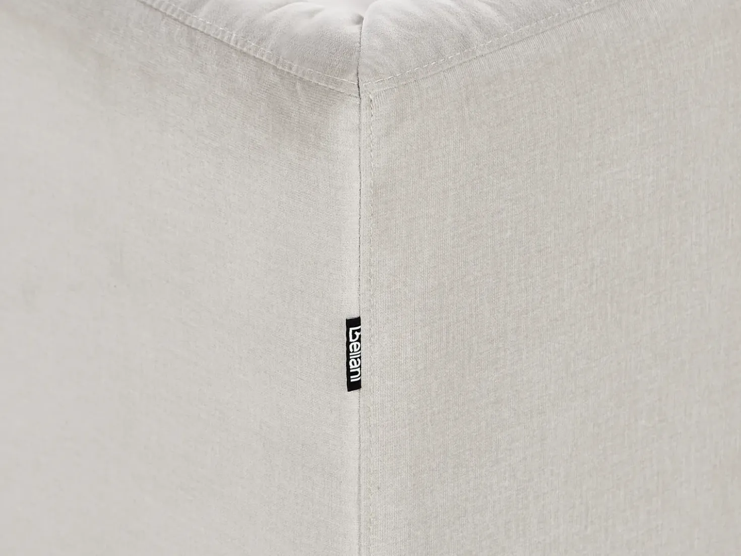 Divano 3 posti BYSKE Tessuto Beige chiaro
