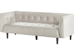 Divano 3 posti BYSKE Tessuto Beige chiaro