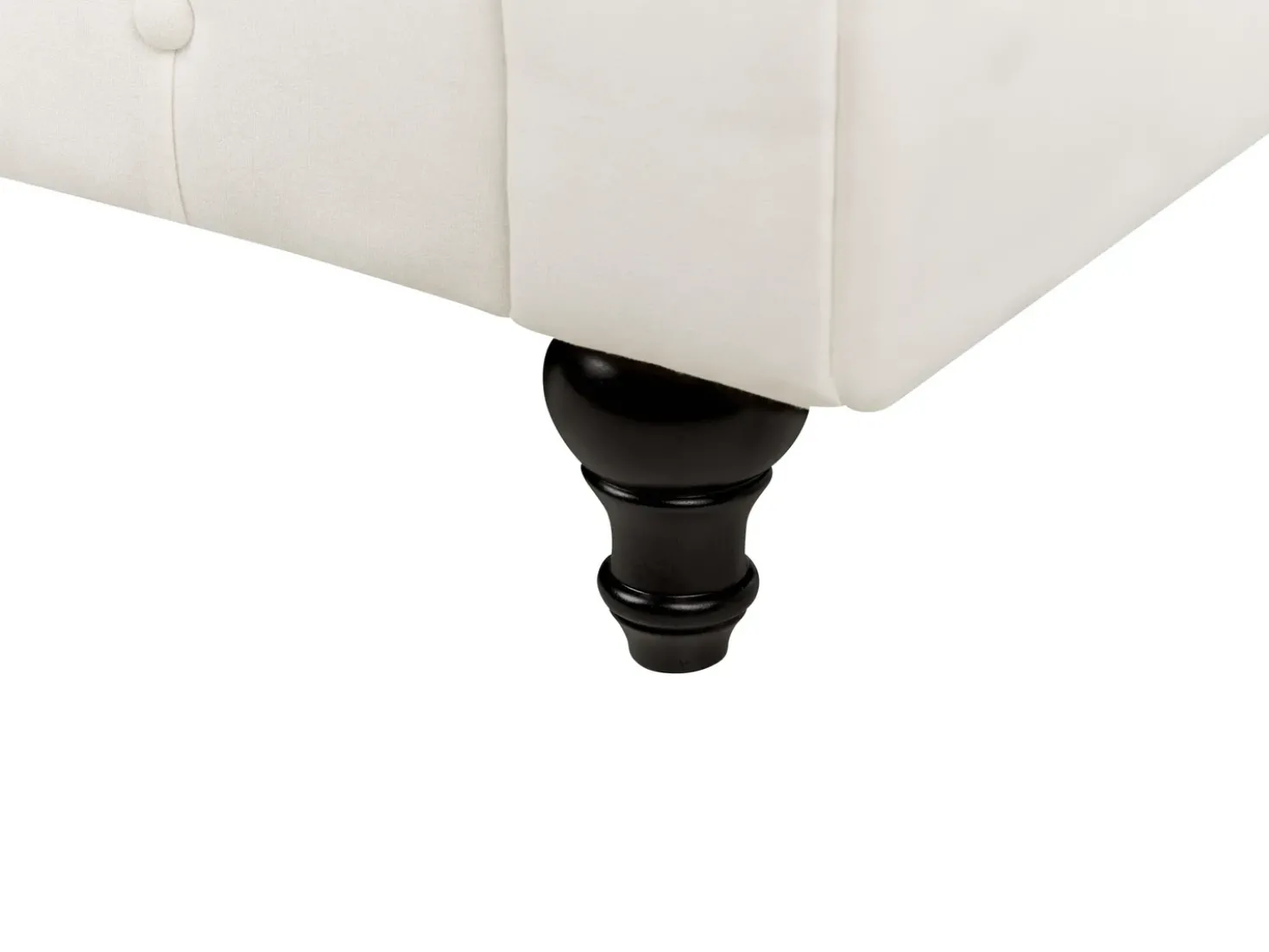Divano 3 posti CHESTERFIELD Tessuto Bianco sporco