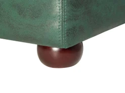 Divano 3 posti CHESTERFIELD Pelle sintetica Verde