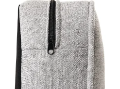 Divano 3 posti CHESTERFIELD Tessuto Grigio chiaro