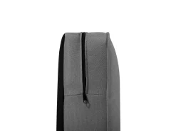 Divano 3 posti CHESTERFIELD Tessuto Grigio chiaro