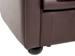 Divano 3 posti CHESTERFIELD Pelle naturale Marrone