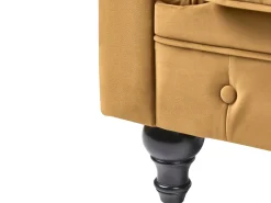 Divano 3 posti CHESTERFIELD Velluto Oro