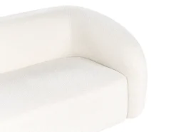 Divano 2 posti EGEDAAL Bouclé Bianco