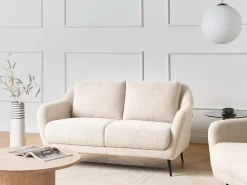 Divano 2 posti EIBY Bouclé Beige