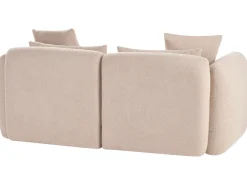 Divano 3 posti EKENES Bouclé Beige
