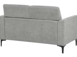 Divano 2 posti FENES Tessuto Grigio