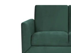 Divano 2 posti FENES Velluto Verde scuro