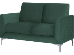 Divano 2 posti FENES Velluto Verde scuro