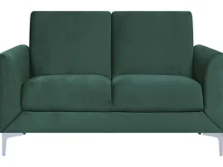 Divano 2 posti FENES Velluto Verde scuro