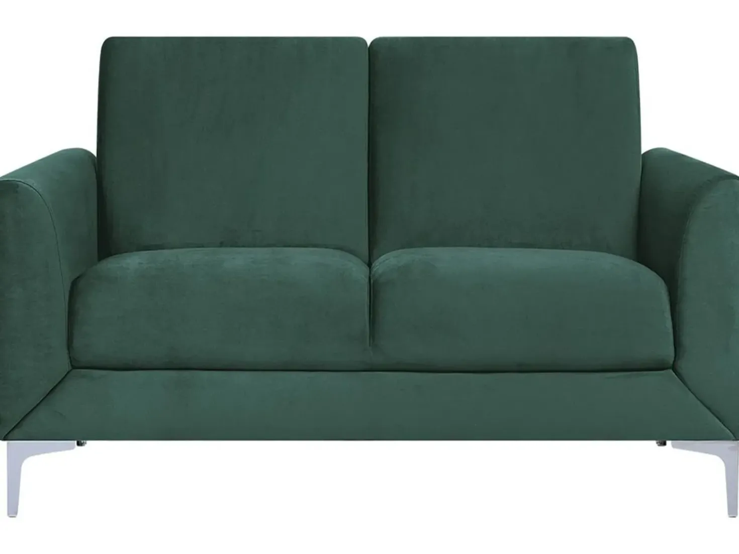 Divano 2 posti FENES Velluto Verde scuro