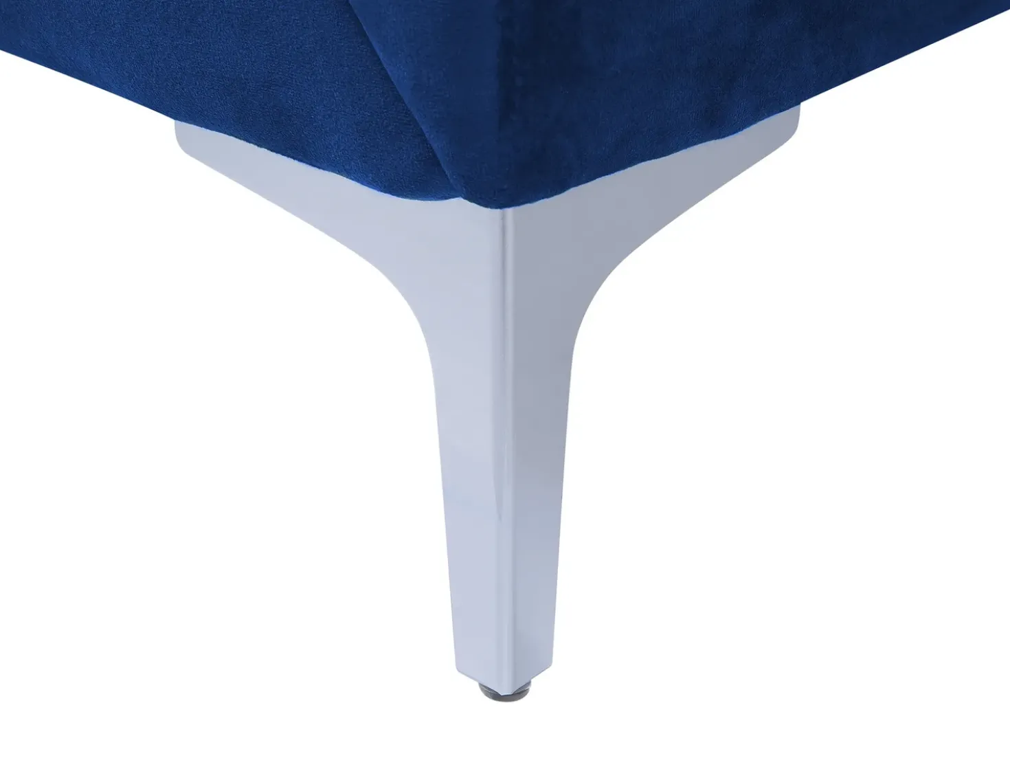 Divano 2 posti FENES Velluto Blu marino