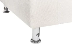 Divano 3 posti FLORO Ciniglia Bianco sporco