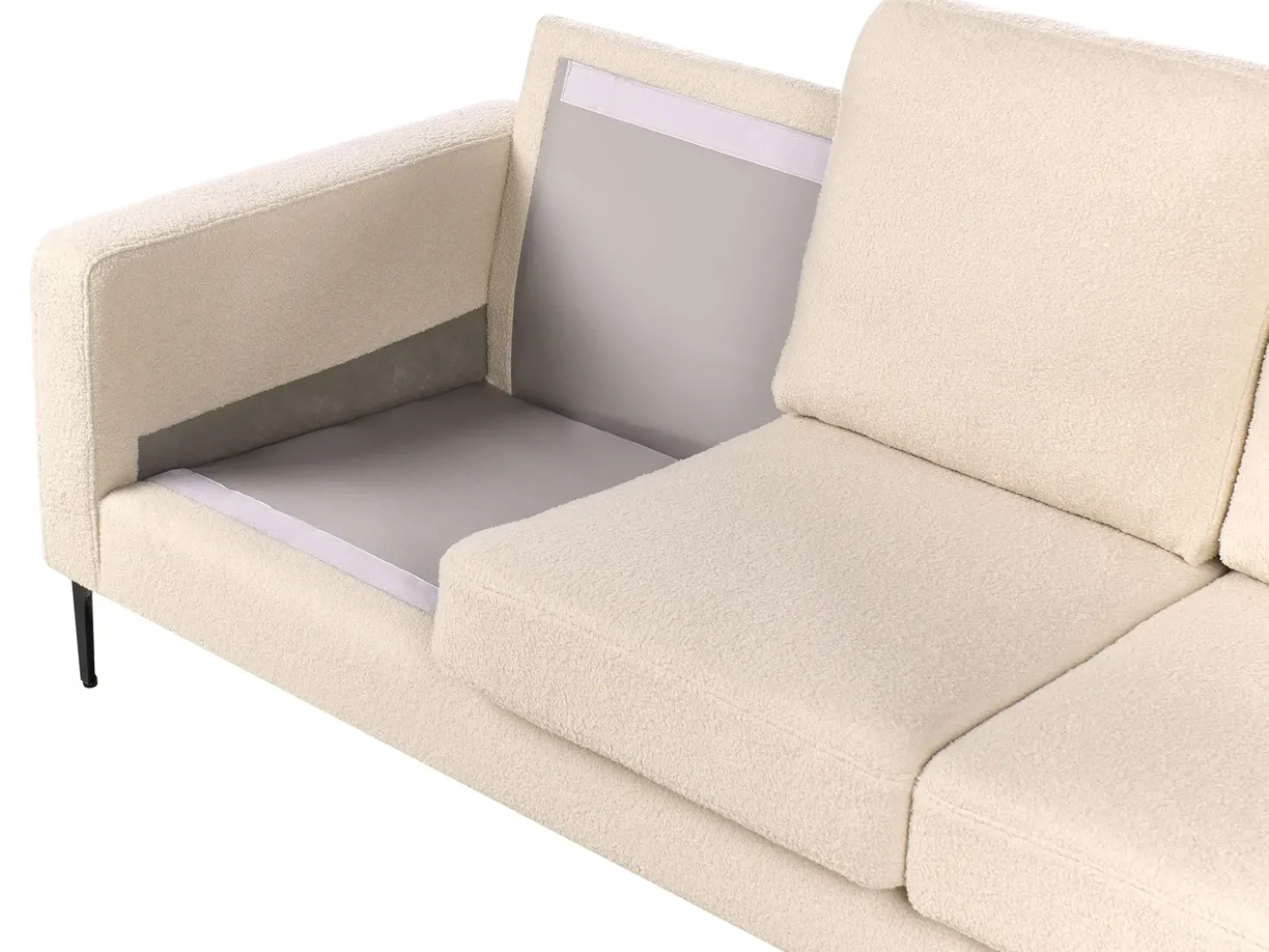 Divano 3 posti GAVLE Bouclé Beige
