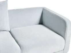 Divano 2 posti GIMO Ciniglia Azzurro