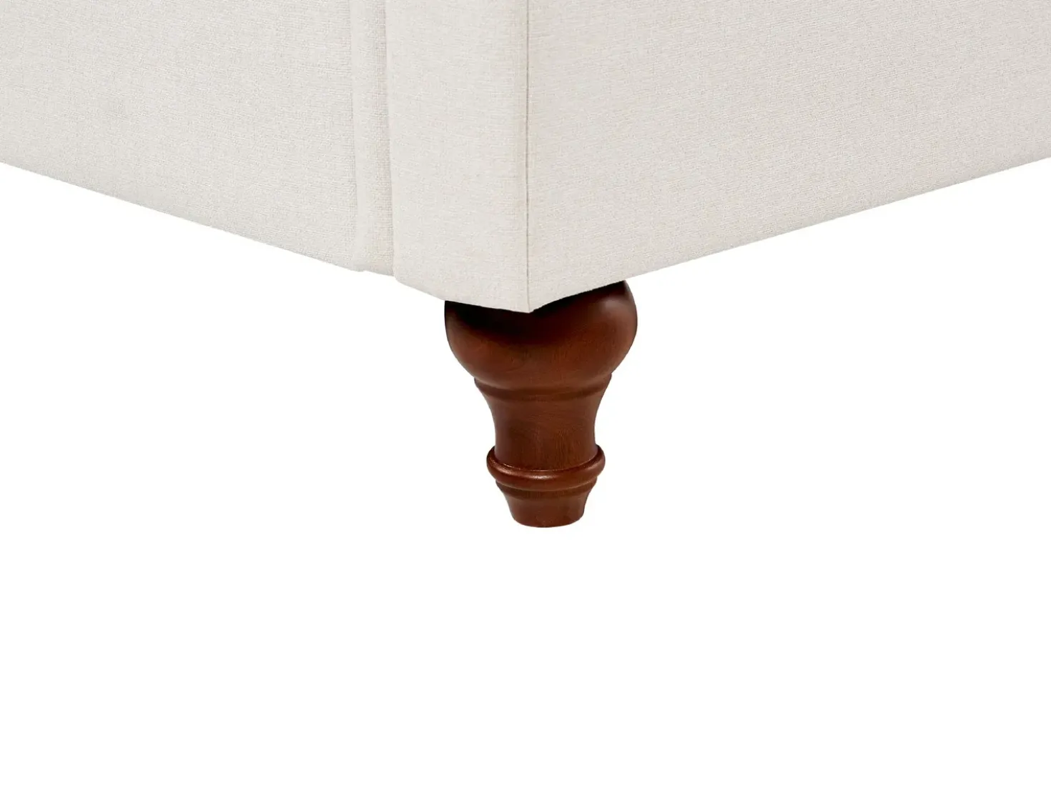 Divano 2 posti GINNERUP Tessuto Beige chiaro