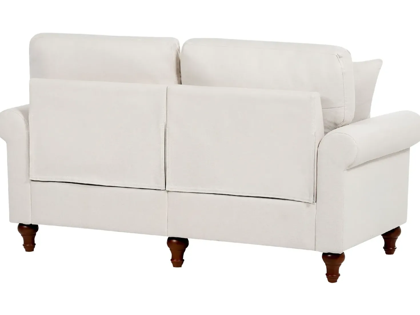 Divano 2 posti GINNERUP Tessuto Beige chiaro