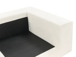 Divano 3 posti GLORVIKA II Tessuto Bianco sporco