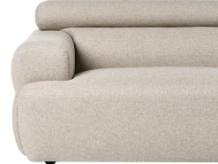 Divano 3 posti HOVDEN Tessuto Beige
