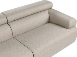 Divano 3 posti HOVDEN Tessuto Beige