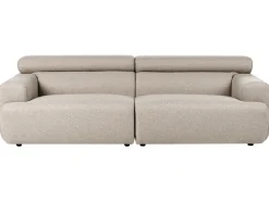 Divano 3 posti HOVDEN Tessuto Beige