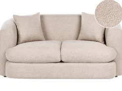 Divano 2 posti HUSBY Bouclé Beige