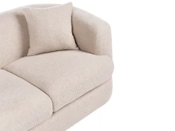 Divano 2 posti HUSBY Bouclé Beige