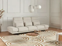 Divano 3 posti IKAST Tessuto Beige