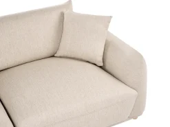 Divano 3 posti JUBEK Tessuto Beige