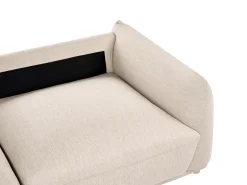 Divano 3 posti JUBEK Tessuto Beige