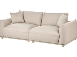 Divano 3 posti JUBEK Tessuto Beige