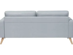 Divano 2 posti KALMAR Tessuto Grigio chiaro