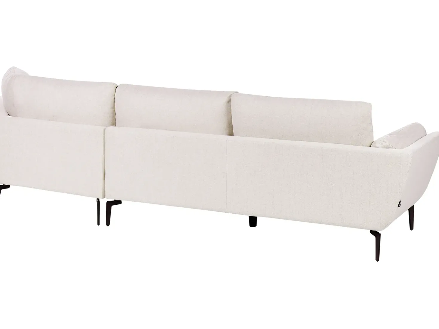 Divano 3 posti KANSSELI Tessuto Beige chiaro