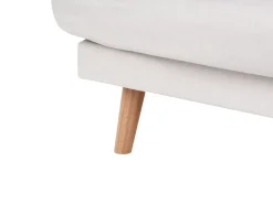 Divano 3 posti KILDAL Tessuto Beige chiaro