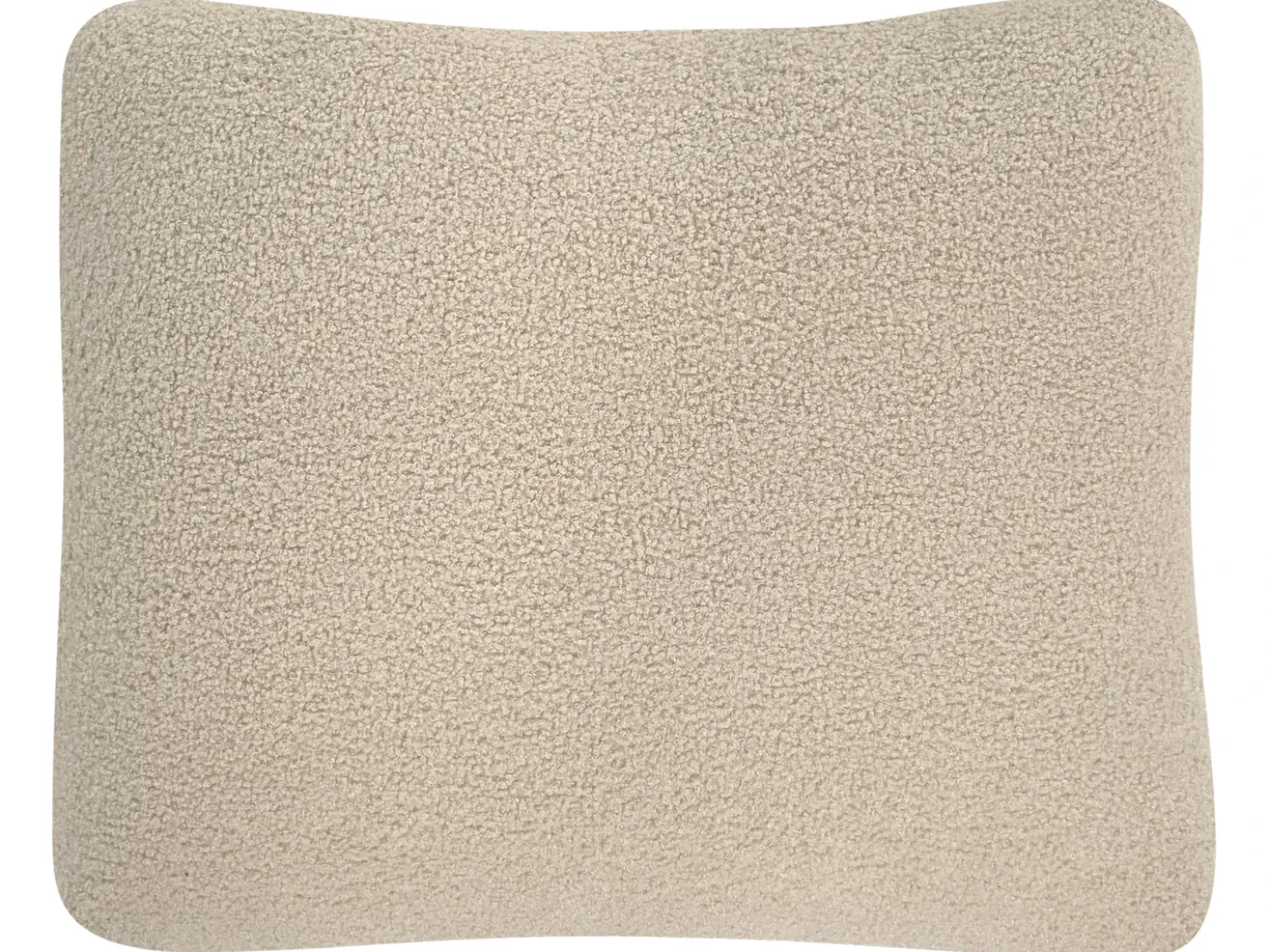 Divano 2 posti KJAER Bouclé Beige chiaro