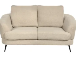 Divano 2 posti KJAER Bouclé Beige chiaro