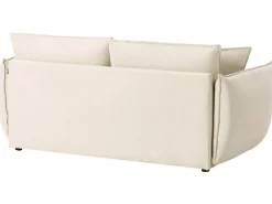 Divano 3 posti KUNES Tessuto Beige chiaro