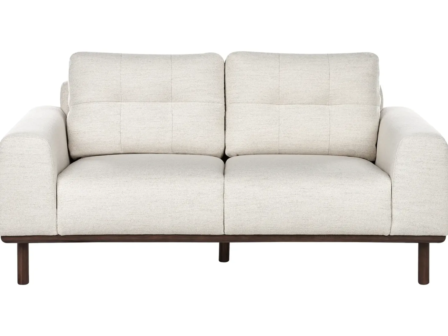 Divano 2 posti LAURILA Tessuto Beige chiaro