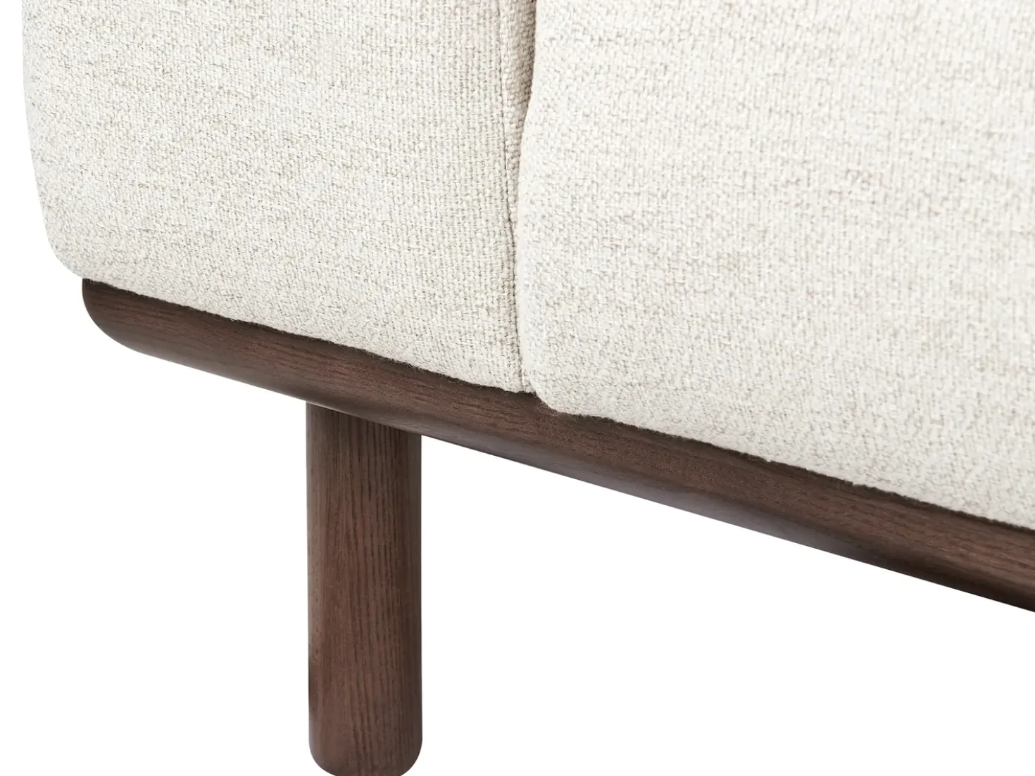 Divano 2 posti LAURILA Tessuto Beige chiaro